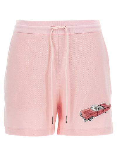 Thom Browne Light Pink Cotton Embroidered Activewear