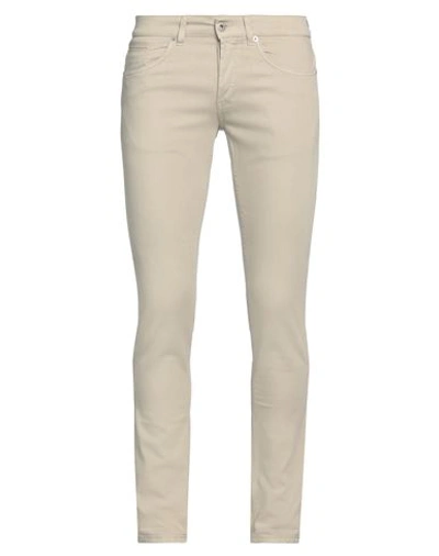 Dondup Man Pants Beige Size 31 Cotton, Cashmere, Elastane