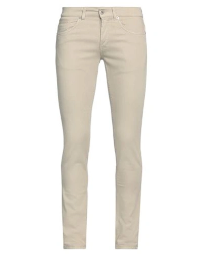 Dondup Man Pants Beige Size 30 Cotton, Cashmere, Elastane