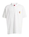 Ferrari Man Polo Shirt White Size 3xl Cotton