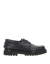 OFFICINE CREATIVE ITALIA OFFICINE CREATIVE ITALIA MAN LOAFERS BLACK SIZE 11.5 SOFT LEATHER