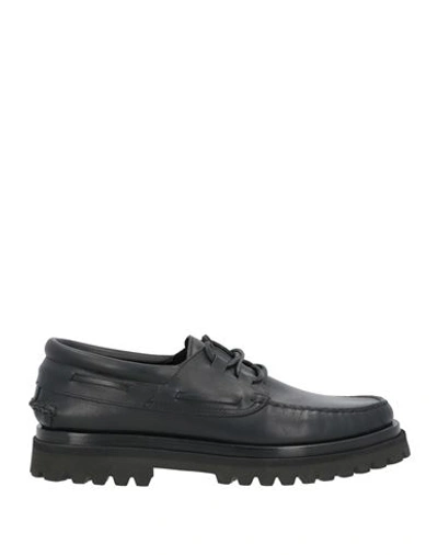 Officine Creative Italia Man Loafers Black Size 11.5 Soft Leather