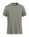 Aspesi Man T-shirt Military Green Size L Cotton