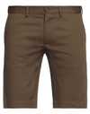 Dolce & Gabbana Man Shorts & Bermuda Shorts Khaki Size 32 Cotton, Elastane In Beige