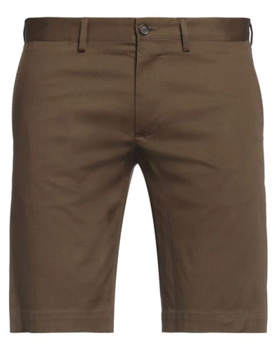 Dolce & Gabbana Man Shorts & Bermuda Shorts Khaki Size 32 Cotton, Elastane In Beige