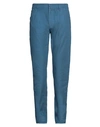 Raf Simons Man Denim Pants Light Blue Size 33 Cotton