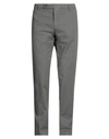 Berwich Man Pants Grey Size 40 Cotton, Lyocell, Elastane