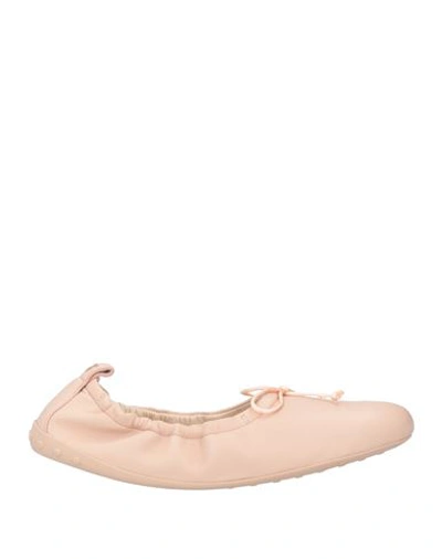 Tod's Ballet Flats In Pink