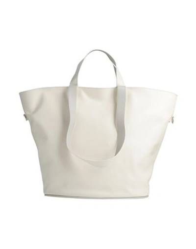 Diesel Four-handle Tote Bag In Off White