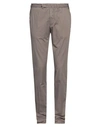 Santaniello Man Pants Dove Grey Size 38 Cotton, Elastane