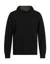 Emporio Armani Man Sweatshirt Black Size L Cotton, Modal