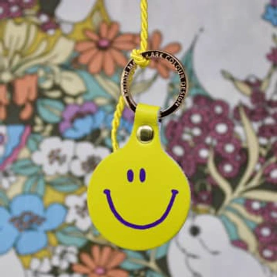 Ark Colour Design Feeling Lush Smiley Key Fob : Acid Green