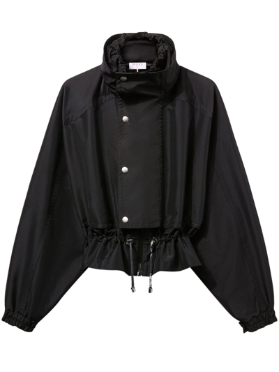 Pucci Marmo-print Windbreaker Jacket In Black