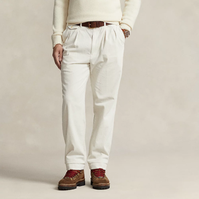 Ralph Lauren Whitman Relaxed Fit Corduroy Pant In Antique Cream