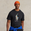 Polo Ralph Lauren Big Pony Jersey T-shirt In Polo Black