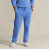 Ralph Lauren Loopback Fleece Sweatpant In Summer Blue