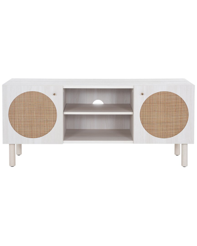 Safavieh Ophelia 2-door 2-shelf Media Stand In White