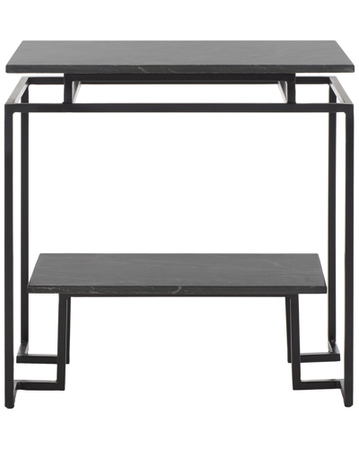 Safavieh Guernica 1-shelf Rect Acc Table In Black