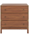 Safavieh Galio 3 Drawer Chest In Brown