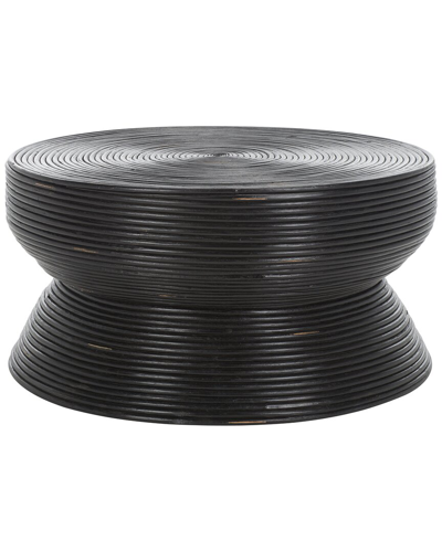 Safavieh Heimdall Round Coffee Table In Black
