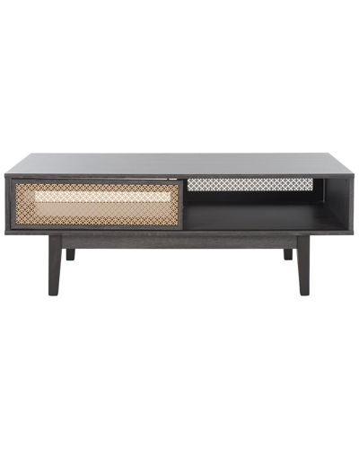 Safavieh Ceu 2-door Coffee Table In Black