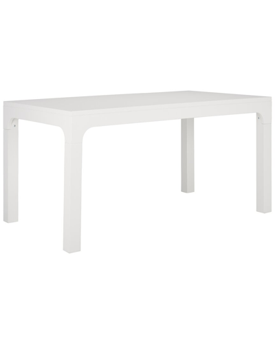 Safavieh Gael Rectangle Dining Table In White