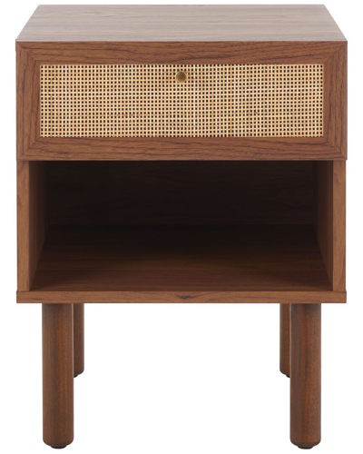 Safavieh Silvanna Nightstand In Brown