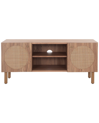 Safavieh Ophelia 2-door 2-shelf Media Stand In Brown