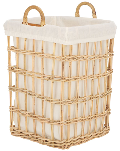 Safavieh Runa Basket With Liner In Brown