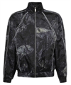 Off-white Men's Off Ao Biker Windbreaker Black In Black