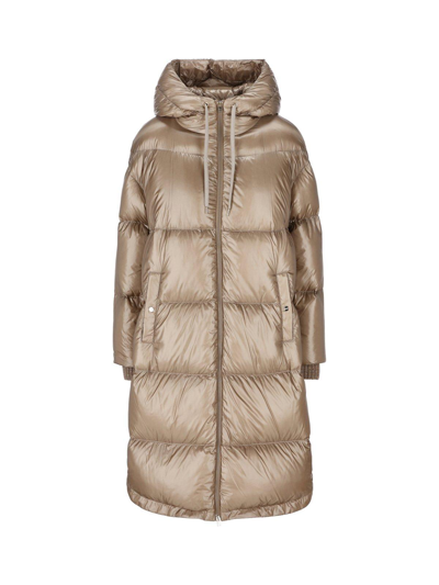 Herno Quilted Hooded Coat In 2600