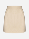Max Mara Bobbio Mini Skirt In Camel In 002