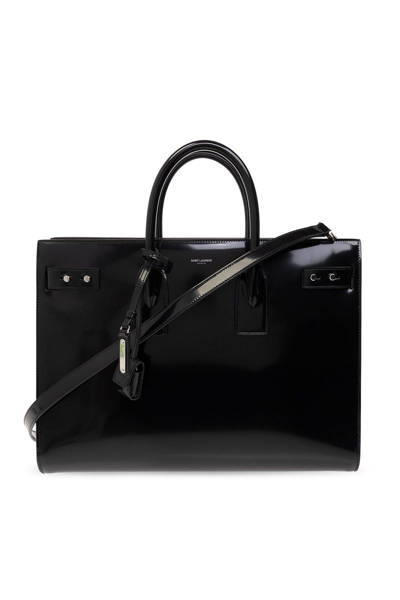 Saint Laurent Sac De Jour Large Tote Bag In Black