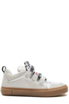 Marcelo Burlon County Of Milan Ticinella Lace-up Sneakers In Bianco