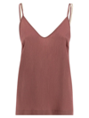 Max Mara V-neck Spaghetti Strap Top In Blush