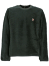 MONCLER LOGO PATCH KNITTED JUMPER