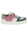 Chloé Panelled Touch-strap Sneakers In Multiple Colors