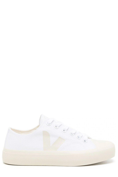 Veja Wata Ii Pierre Canvas Sneakers In White