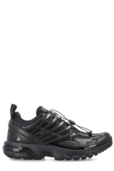 Mm6 Maison Margiela X Salomon Acs Pro Sneakers In Black
