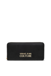 Versace Jeans Couture Wallet With Logo In Black