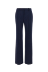Off-white Blue Wide-leg Virgin-wool-blend Trousers In Blue