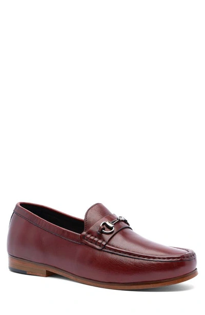 Anthony Veer Men's Filmore Classic Bit Loafers Slip-on Men's Shoes In Oxblood