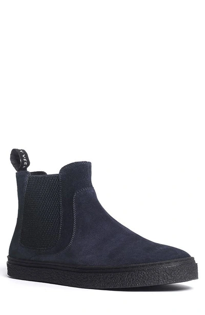 Anthony Veer Men's Hills Suede Chelsea Boots In Ocean Blue