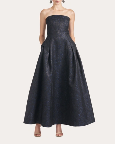 Sachin & Babi Margaux Gown In Multi