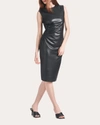 Sachin & Babi Diana Sleeveless Midi Dress In Black