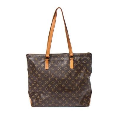 Pre-owned Louis Vuitton Cabas Alto In Brown