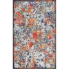 Superior Abstract Splatter Modern Polypropylene Indoor/outdoor Area Rug