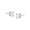 Ross-simons Lab-grown Diamond Stud Earrings In Sterling Silver In White