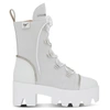 Giuseppe Zanotti Juliett Leather Ankle Boots In White