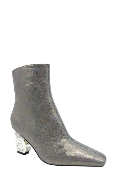 NINETY UNION NINETY UNION ROXY PEBBLED ANKLE BOOT